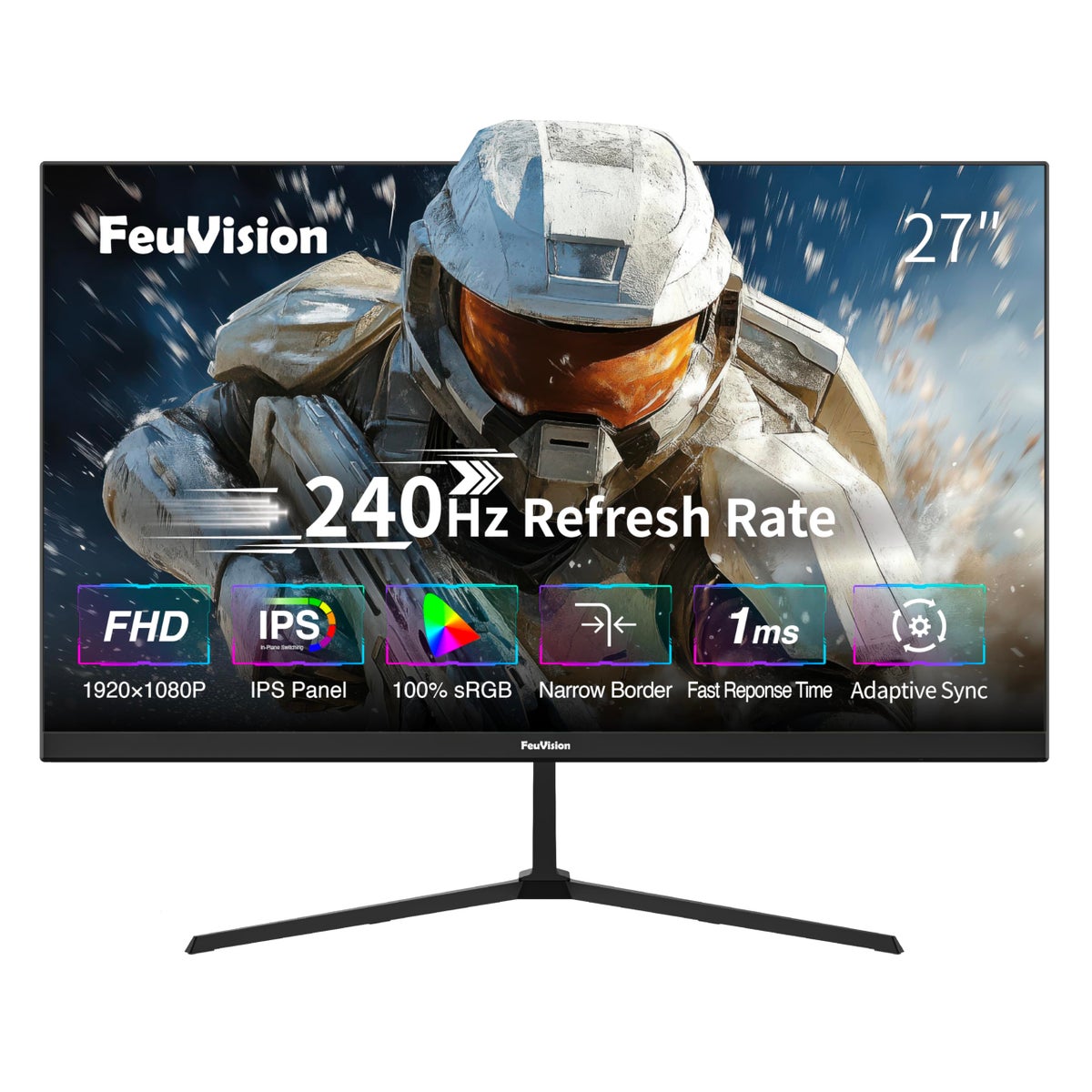 فيو فيجن Feuvision Gaming Monitor 27 inch