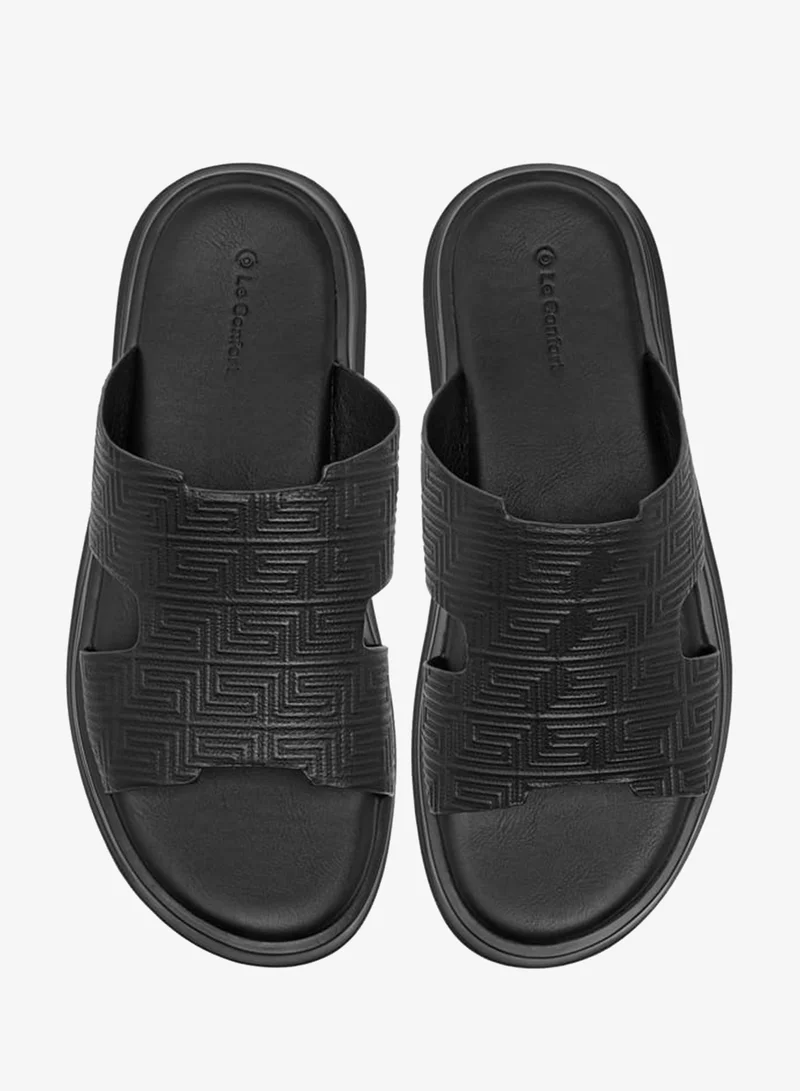 Le Confort Men Cutout Detail Slip-On Arabic Sandals Ramadan Collection