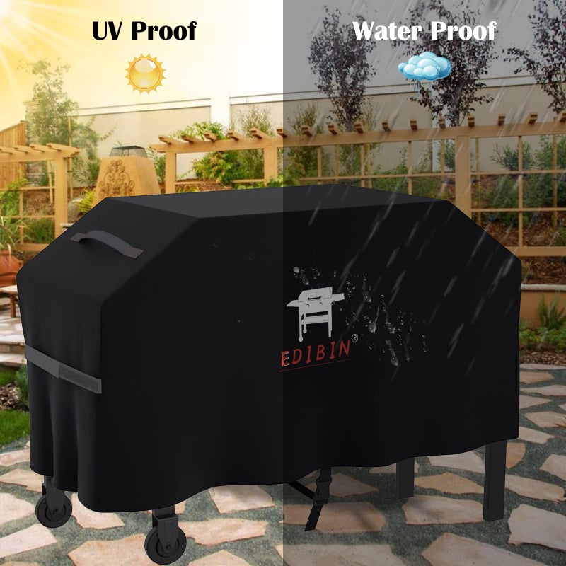EDIBIN 36 Inch Griddle Cover for Blackstone 1554 36â€ Omnivore Griddle with Hard Cover, Heavy Duty Waterproof 36â€ Griddle Cover for Blackstone 2177 Griddle - Image 3