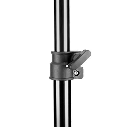SHOPEE Branded Mini Set of Two Aluminum Photography Back Light Stands with 43"/109cm Max Height for Relfectors, Softboxes, Lights, Umbrellas, Backgrounds - Image 4