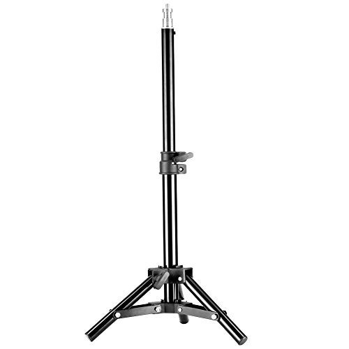 SHOPEE Branded Mini Set of Two Aluminum Photography Back Light Stands with 43"/109cm Max Height for Relfectors, Softboxes, Lights, Umbrellas, Backgrounds - Image 2