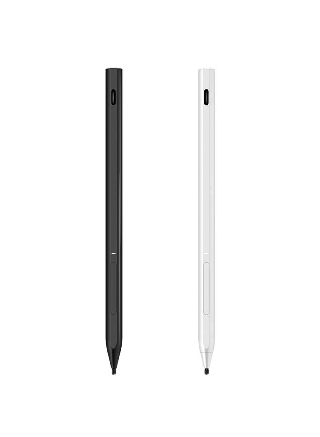 قلم سعوي للكمبيوتر اللوحي Google Chromebook USI2.0 بروتوكول 4096 تحسس الضغط طرف التخميد الأصلي-اللون: أسود - Image 1