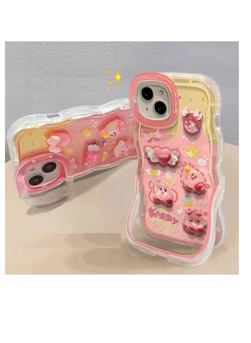 Generic - Mobile Phone Case Apple 12 pro max Protective Case Girls Anti-fall Watching Drama Stand Stand High-grade Cute Style - Image 1