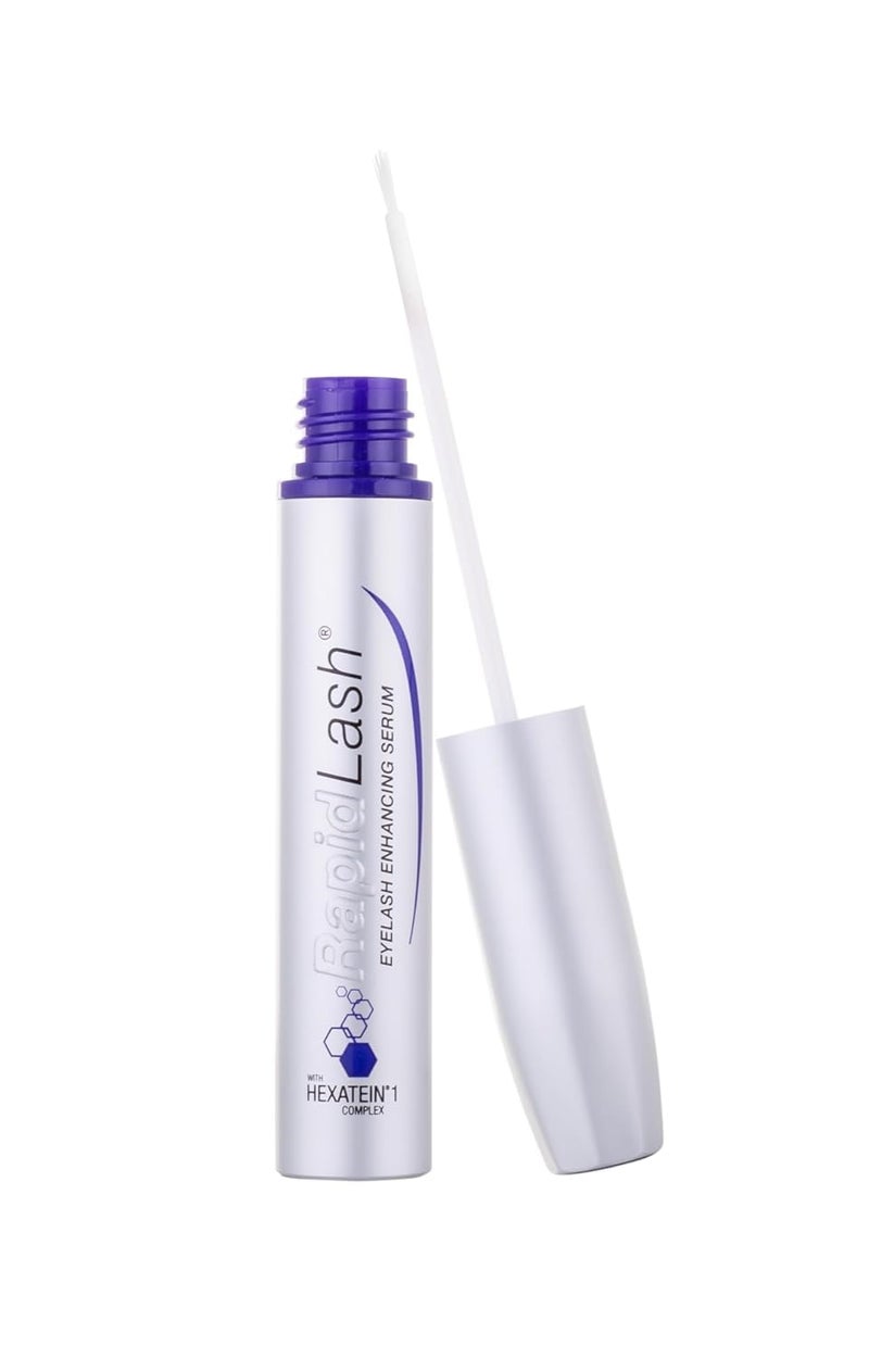 RapidLash Eyelash Enhancing Serum with HEXATEIN 1 Complex  Lash Serum for Eyelashes Conditioning  Hydrating  LongerLooking Fuller and Thicker Appearing Lashes  3 mL  01 fl oz