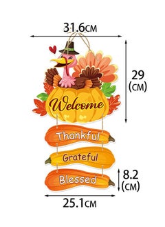 Thanksgiving party decoration door hanging Turkey door hanging style two