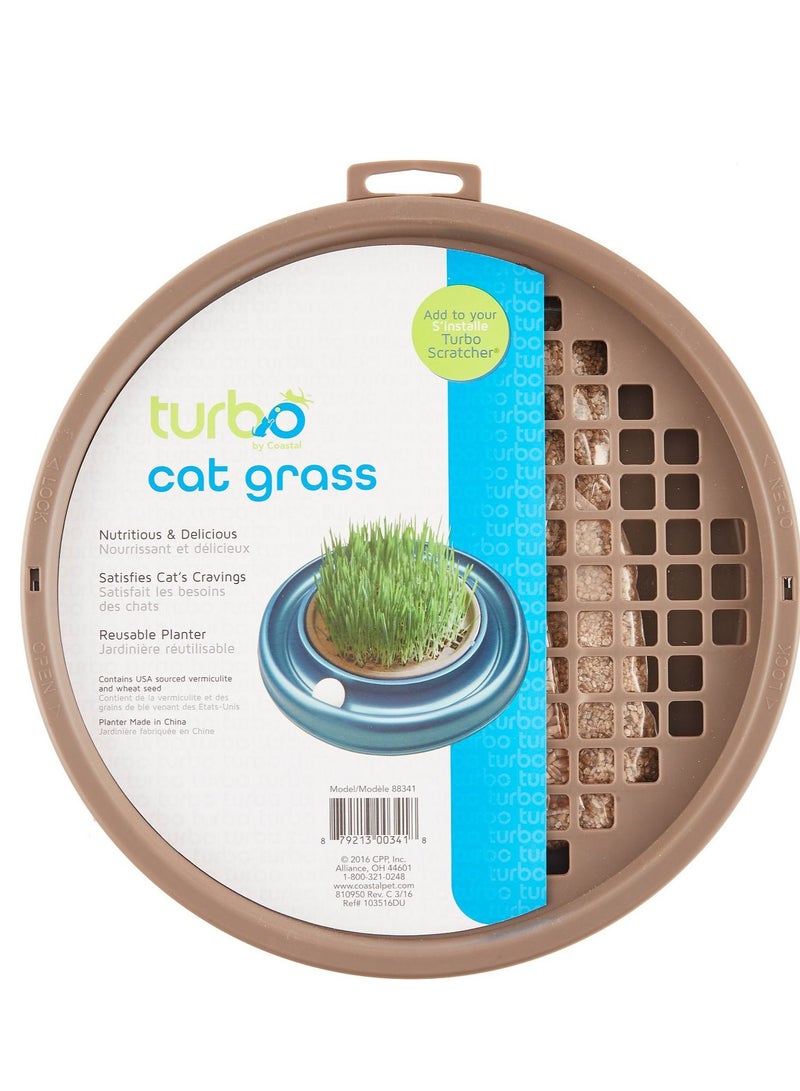 Bergan Turbo Cat Grass Toy Multicolor