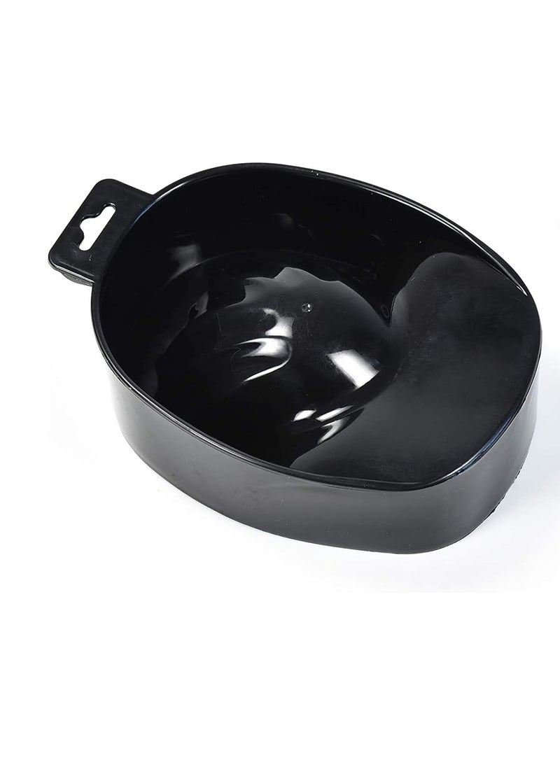 globalstar Globalstar Black Nail Polish Remover Bowl - Efficient Soak Off Solution for Acrylic and Dip Nails"  - Image 3