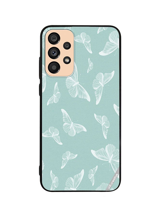 VR CREATIVE Protective Case Cover For Samsung Galaxy A33 5G Butterfly Design Multicolour - Image 1