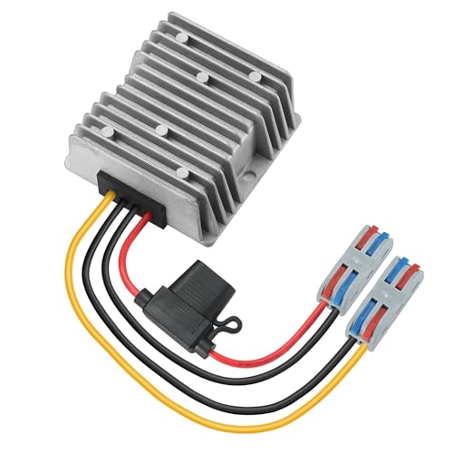 YABOANG DC/DC Converter Buck 20-60V to 12V,DC/DC Voltage Converter 20V/24V/36V/48V/60V to 12V20A 240W MAX Power Transformer Waterproof Step Down Module for Automotive, LED Lights, Trucks, Tools - Image 1