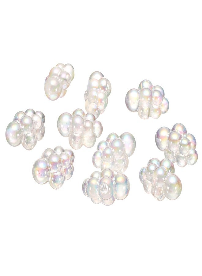 CoCud Bubble Clusters for Miniature Dollhouse Bathtub, 1:16 Scale Acrylic Matte White Bubbles - (Applications: for DIY Craft, Fairy Beach Decor), 10-Piece - Image 1