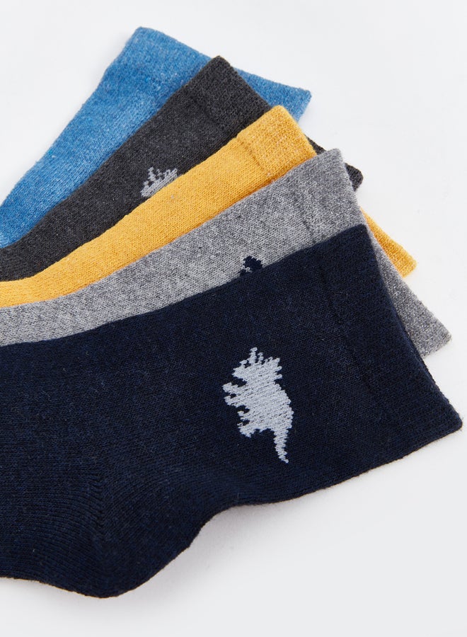 LC WAIKIKI Boys Patterned  Ankle Socks 5 Pack - Image 3