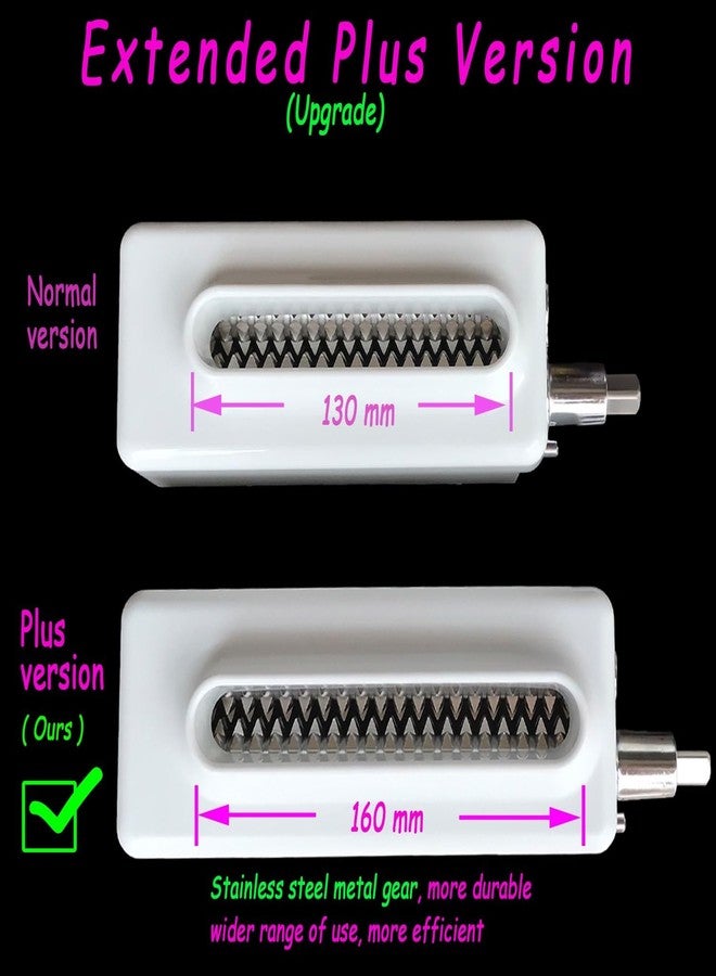 ABTER 【PLUS】Meat Tenderizer for All KitchenAid Household Stand Mixers- Mixers Accesssories Attachment with Stainless Steel Gears, White【Improved Extended New Version】 - Image 2