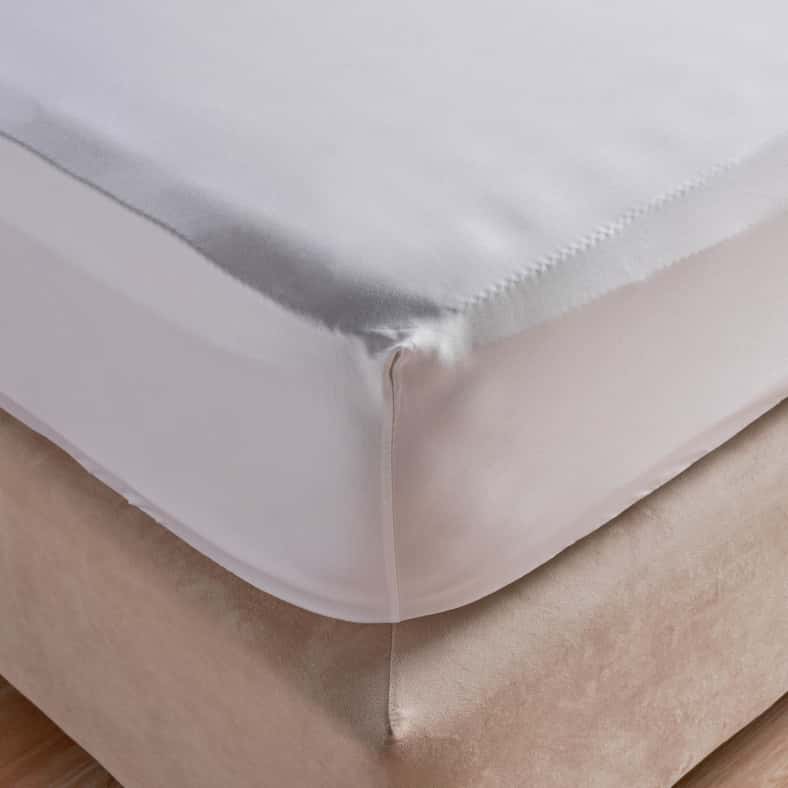 Pan Home Eminence Living 3-piece Full Fitted Sheet Set 120x200+33cm - White - Image 5