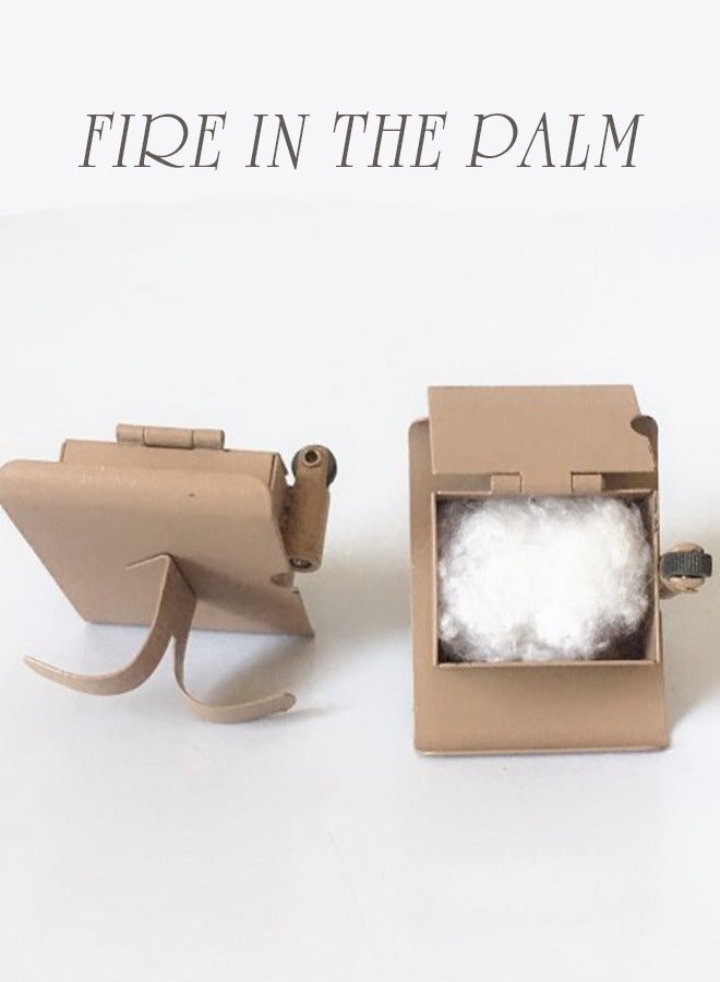 GROIC Professional Magic Plam Fire Toy Set Stage Prop 2Pcs - Image 4