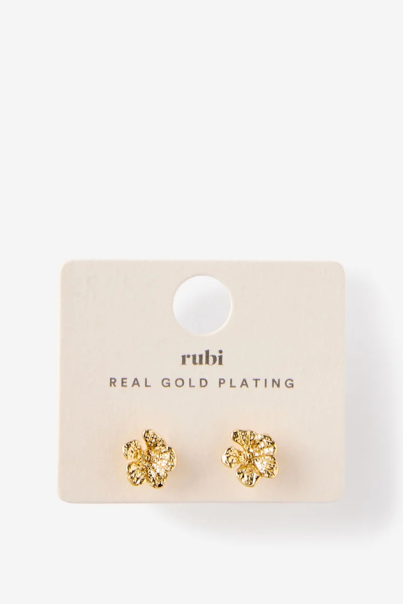 روبي Small Charm Earring