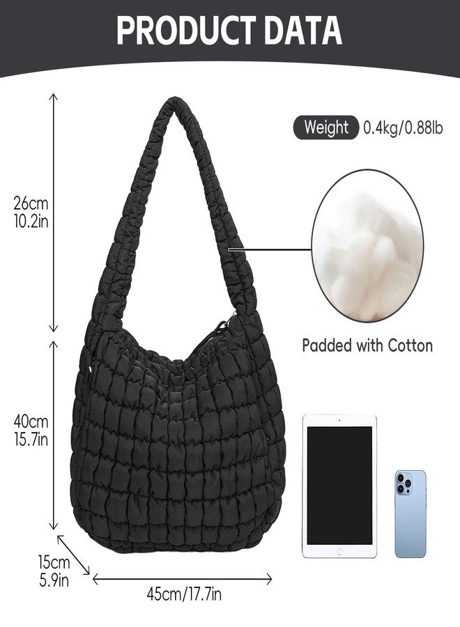 Bagtopia حقيبة حمل كبيرة منفوخة من Bagtopia، سوداء - Image 3