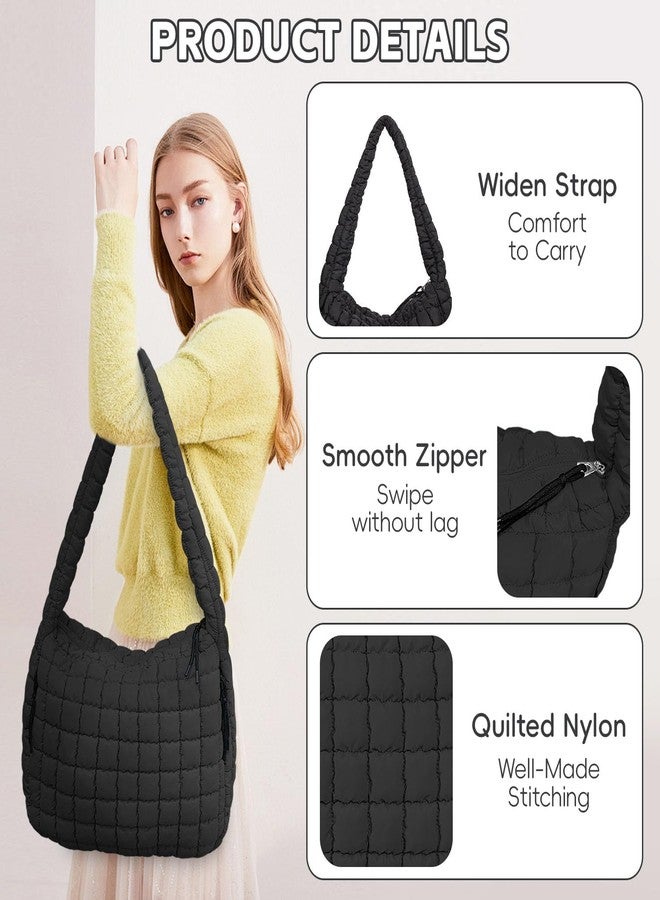 Bagtopia حقيبة حمل كبيرة منفوخة من Bagtopia، سوداء - Image 4