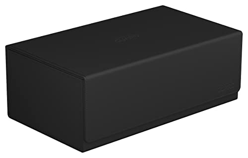 Ultimate Guard Arkhive 800 Deck Case for 800 DoubleSleeved TCG Cards Black Compatible with Boulders Magnetic Closure Microfiber Inner Lining - Image 1