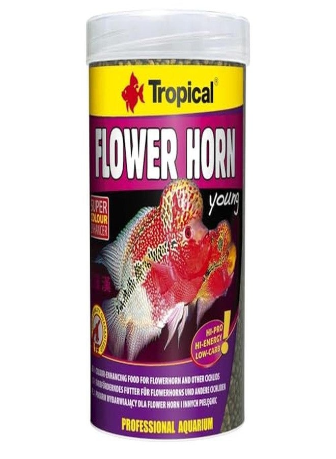 Tropical FlowerHorn Young 250 ml, Pellet, fish - Image 1