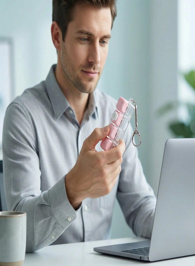 لعبة لوحة مفاتيح على شكل جمجمة أوكتوسكال، سلسلة مفاتيح نقرية للتململ - Image 5