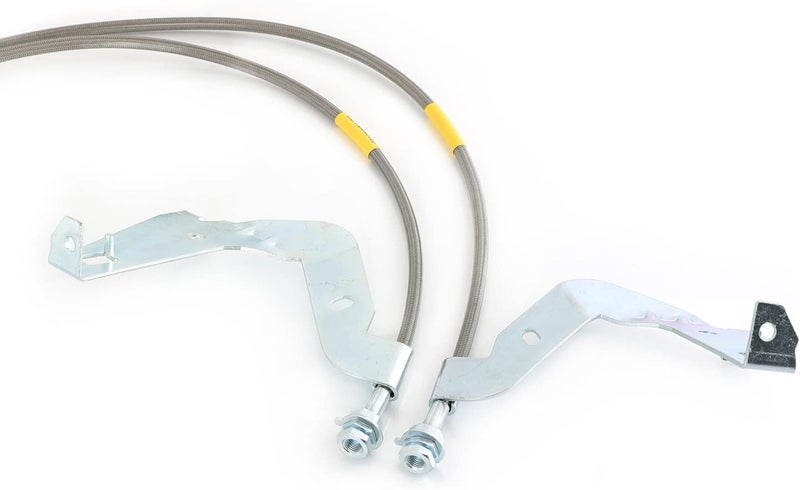 FAPO SHOCK Extended Front Stainless Brake Lines for 2008-2015 Ford Super Duty F250 F350 4-6" Lift - Image 4