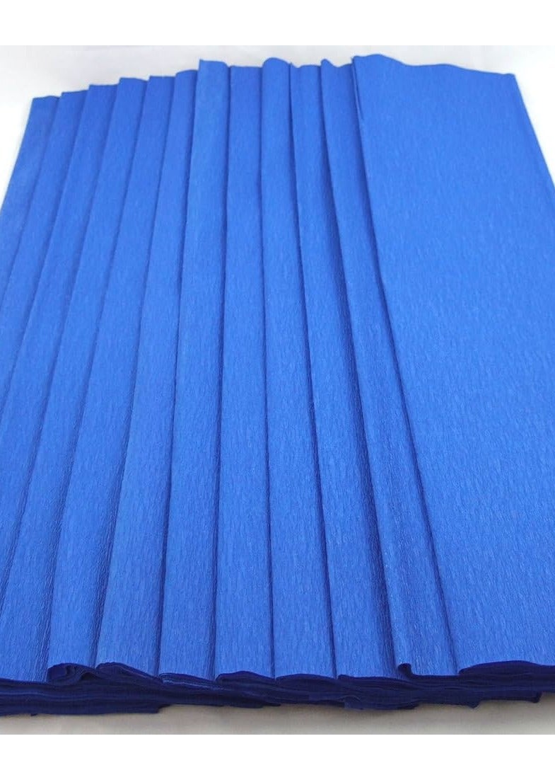 Terabyte CREPE PAPER NEON SINGLE FOLD  50 X 120CM BLUE - Image 2