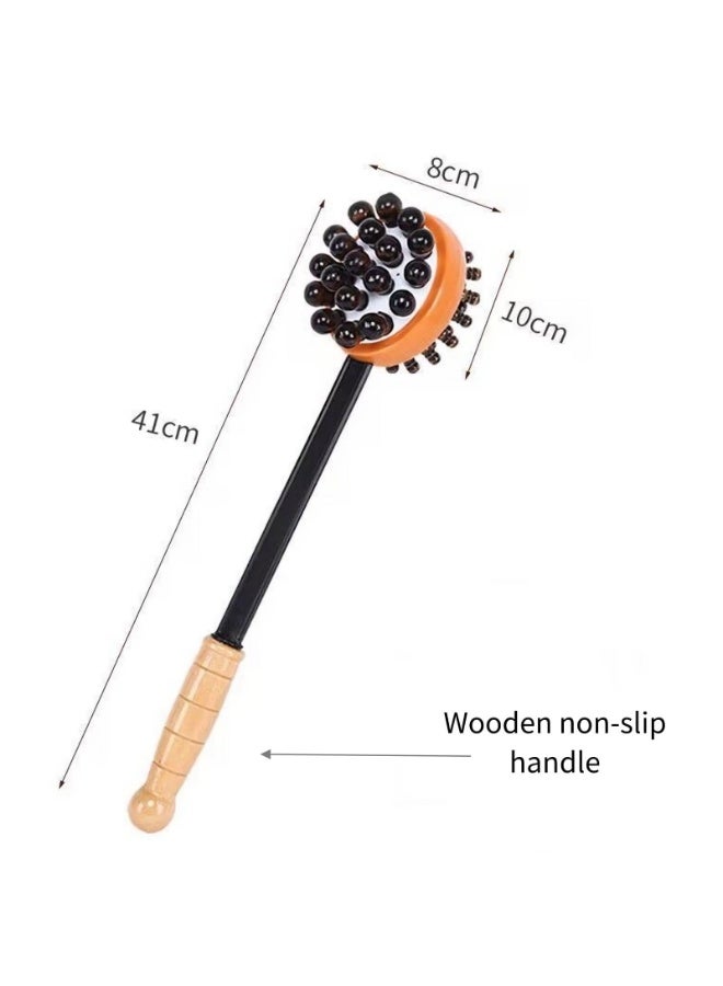 general Massage Hammer, Meridians Back Knock Massager, Double Head Back Scratcher Percussion Massager, Manual Massage Hammer for Neck, Leg, Waist - Image 5