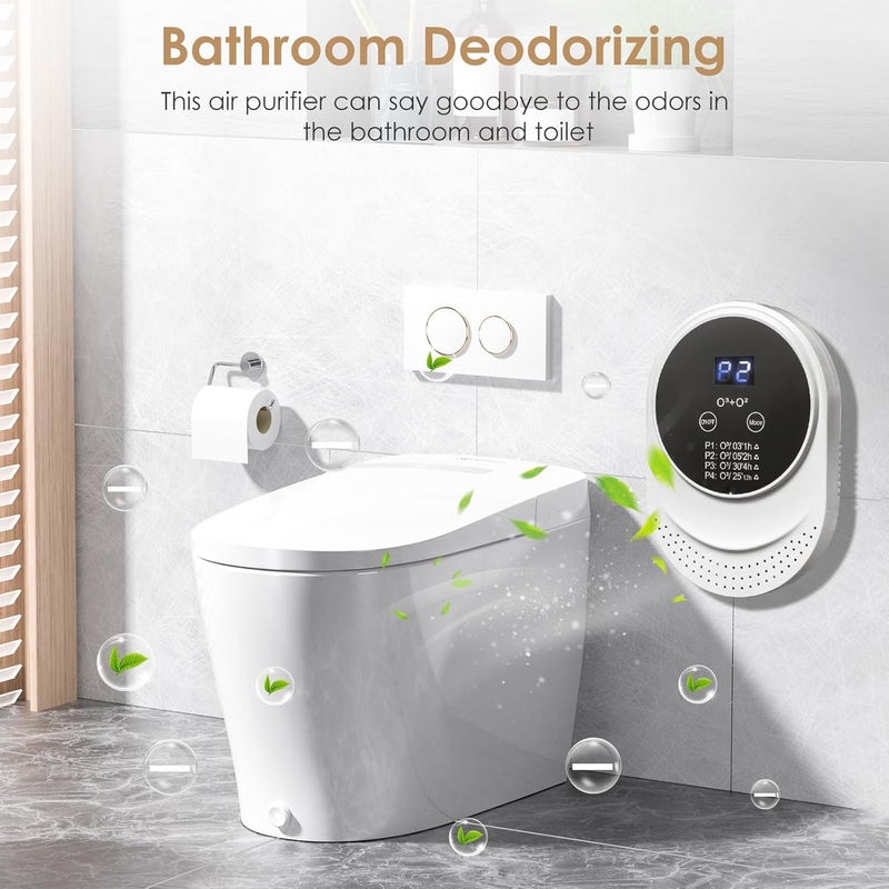 منقي هواء مزيل روائح صندوق القطط بنسبة 99٪ لروائح براز الكلاب القوية، أيونات الهواء القابلة للتوصيل للمنزل، الحمام، المطبخ، الحيوانات الأليفة، المنزل، السيارة، منقي هواء محمول لغرفة النوم (1) - Image 4