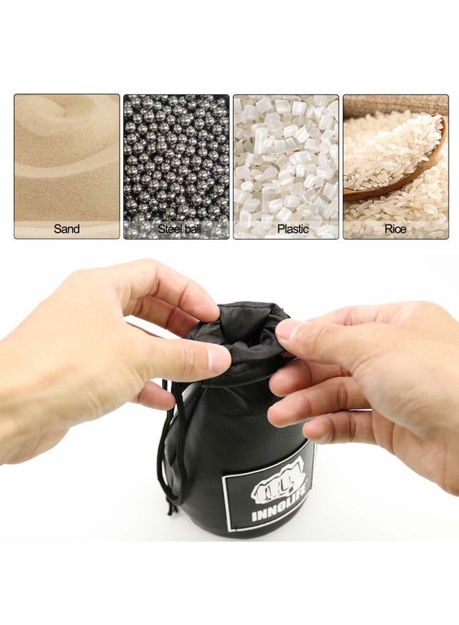INNOLIFE Boxing Dodge Hide Speed Bag Leather Ball MMA Pendulum Training (Without Filler) - Image 4