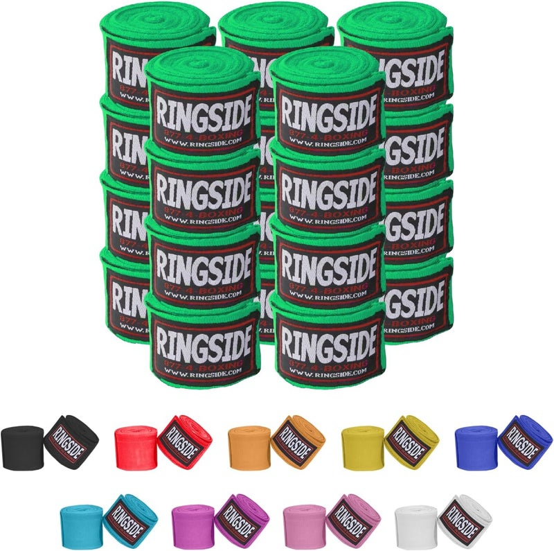 Ringside Mexican Style Boxing Hand Wraps (10 Pairs Pack) - Image 1