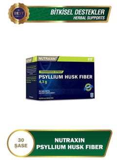 NUTRAXIN Psyllium Husk Fiber 4.3gm Supports Digestive Health, Gut Health Laxative powder 30 Sachets  - Image 3