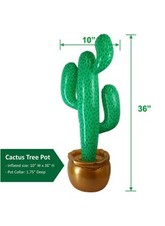 2 Pack Inflatable 36" Cactus Prop Décor For Mexicano Fiesta Theme Party Decorations, Cinco De Mayo Prop, Hawaiian Pool Party, Desert Western Cowboy Theme Party (36" - 2 Pack) - pzsku/Z5733507CDE716A4408A6Z/45/_/1733730159/d4206a57-568c-4633-9971-2c27aec3bc3e