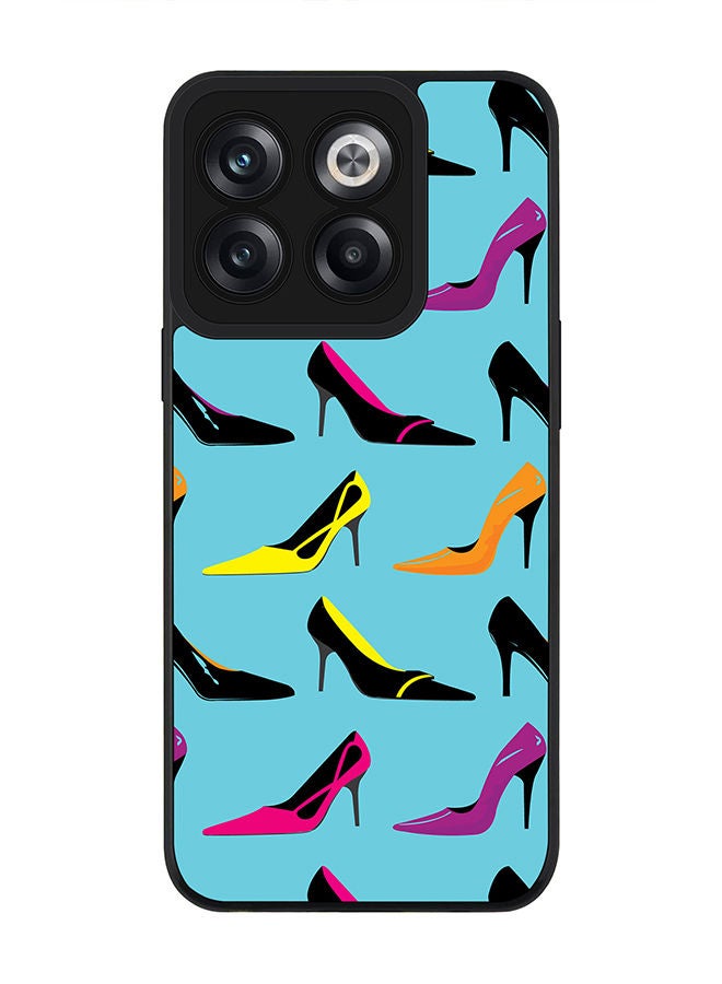 Stylizedd Rugged Black edge case for OnePlus Ace Pro Slim fit Soft Case Flexible Rubber Edges Anti Drop TPU Gel Thin Cover - Heel Story - Image 1