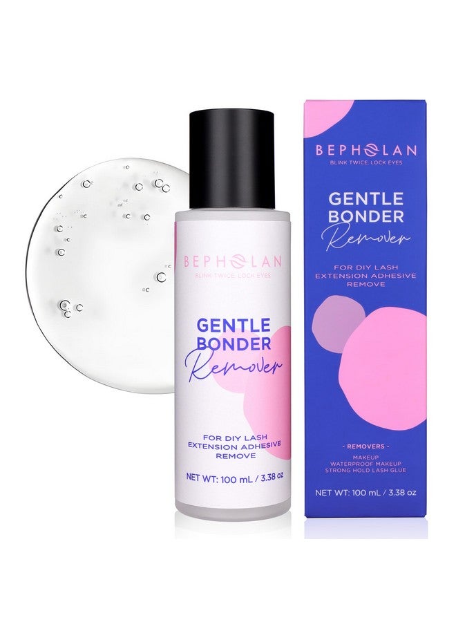 BEPHOLAN Cluster Lash Glue Remover 100Ml Diy Eyelash Extension Remover Bond & Seal Adhesive Professional & Self Use For Sensitive Eyes Eye Makeup & Mascara Remover - Image 1
