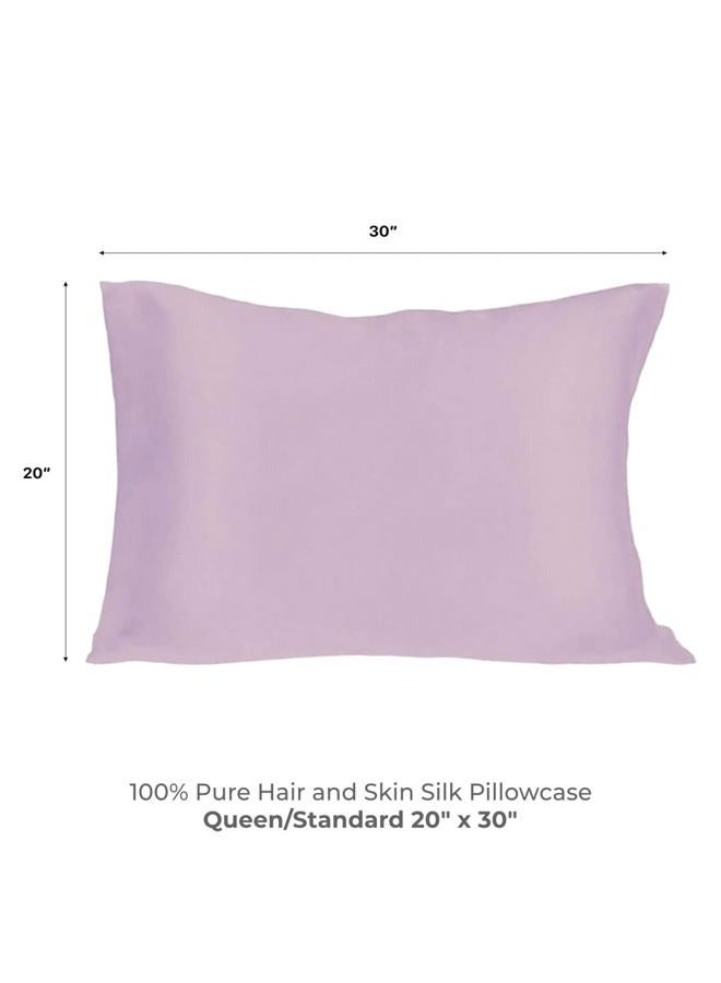 Spasilk 100% Pure Silk Pillowcase for Hair and Skin Beauty, Queen/Standard Size Pillow, 1 Pack - Image 2
