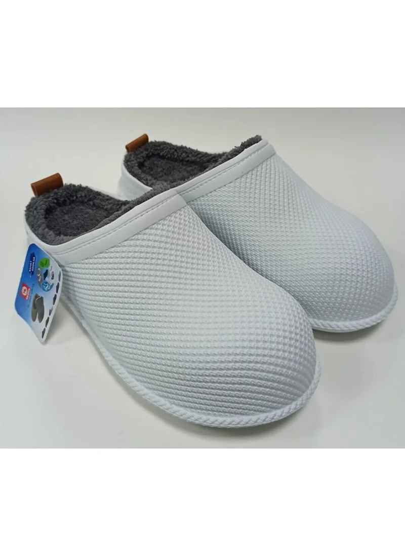 Gezer Silent Sole Furry Home Work Street and Garden Slippers