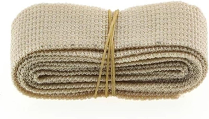 Webbing 5 Meters 25mm Canvas Ribbon Belt Bag Cotton Webbing Polyester/Cotton Webbing Knapsack Strapping Sewing Bag Belt Accessories(Khaki 5M) - Image 1