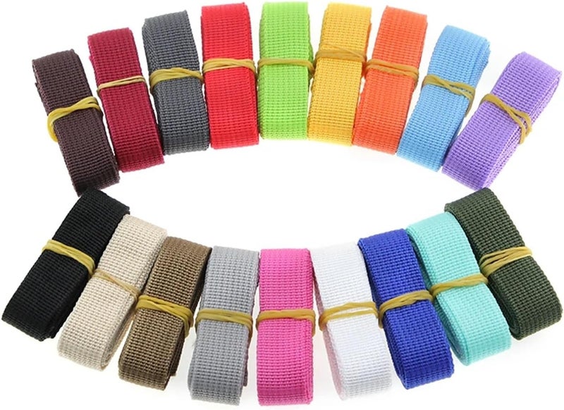 Webbing 5 Meters 25mm Canvas Ribbon Belt Bag Cotton Webbing Polyester/Cotton Webbing Knapsack Strapping Sewing Bag Belt Accessories(Khaki 5M) - Image 5