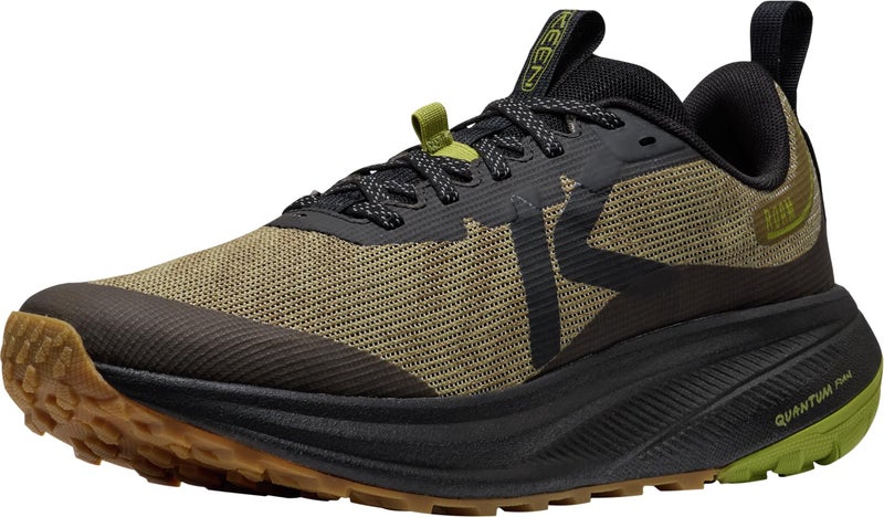 KEEN Men's Roam Breathable Lightweight Comfortable Trail Running Shoes, Dark Olive/Golden Cypress, 9.5 - Image 1