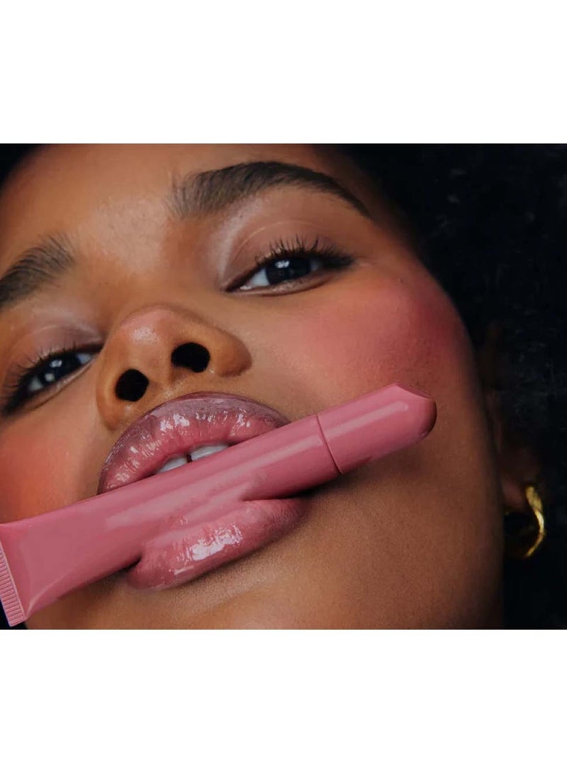 Huitich Peach Pit Lip Gloss Moisturizing Tinted Lip Balm - Image 5