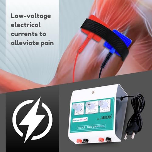 dr pt Physiogears Mini Tens Channel Tens Machine for Physiotherapy for All Pain Relief Tens Machine with One Year Warranty - Image 3