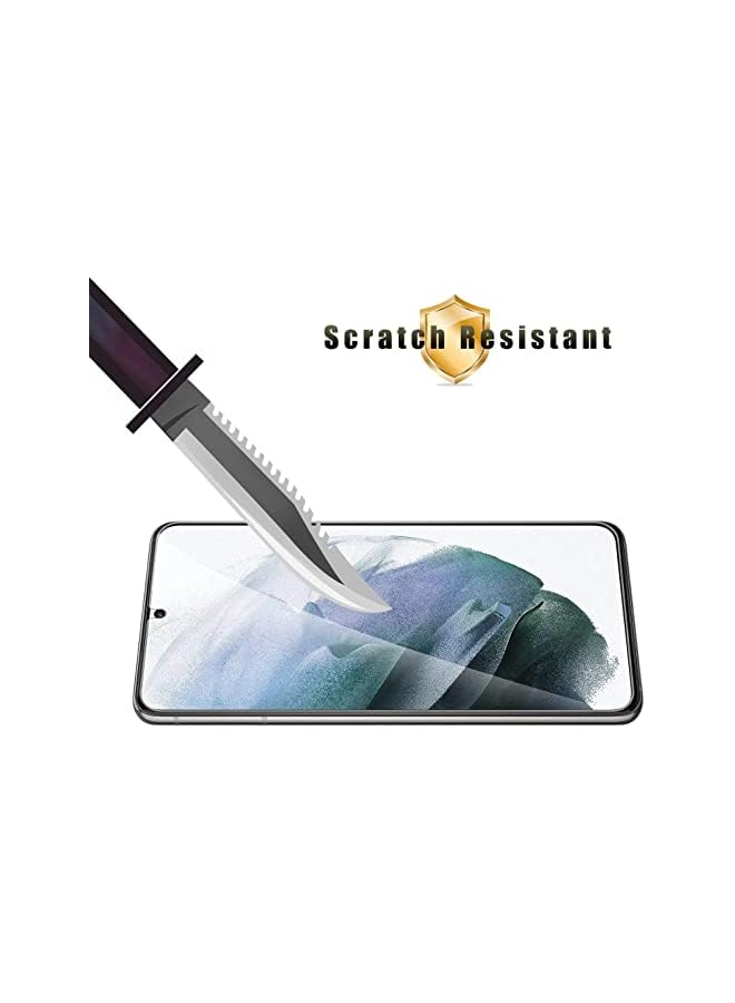 erorex Galaxy S22 Screen Protector [2 +2 Pack], 2 Pcs Full Coverage Tempered Glass Film With 2 Pcs Camera Lens Protector, 9H Hardness Fingerprint Unlock, Ultra Thin Hd Clear, For Samsung Galaxy S22(6.1") - Image 5