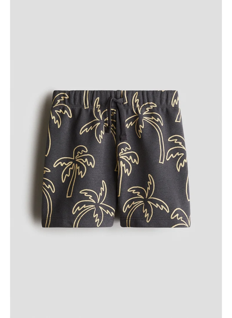 H&M Printed sweatshorts
