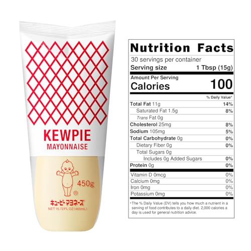 Kewpie [KEWPIE Official Store] Japanese Mayonnaise, Rich and Creamy Umami Taste, Made In Japan (450g) - Image 2