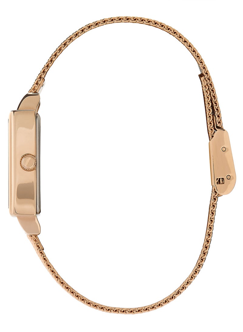 OLIVIA BURTON RECTANGLE ANALOG WOMEN'S WHITE CASE WATCH - 24000015 - Image 3