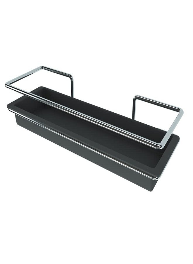 Hettich Hepo Stainless Steel Accessory Shelf for Bathroom | Kitchen Rack 1 Accessory Shelf | 1 Plastic Tray | 2 Cover Cap | Bathroom Accessories 300mm | 5 Years Warranty Against Rusting | 928036900 - Image 3