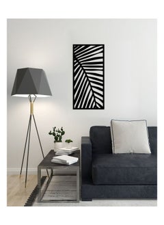 Home Gallery Decorative Palm leaf wooden wall Art 40X80 cm  - Image 1