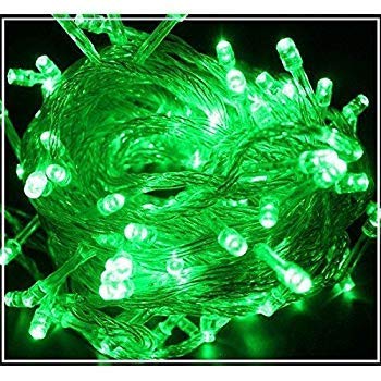 VELOCIOUS Velocious LED Pixel String Light 40 ft Green Color Rice Light for Diwali Christmas Home DecorationHeavy Duty Copper Led Pixel String Light Pack of 1  - Image 1