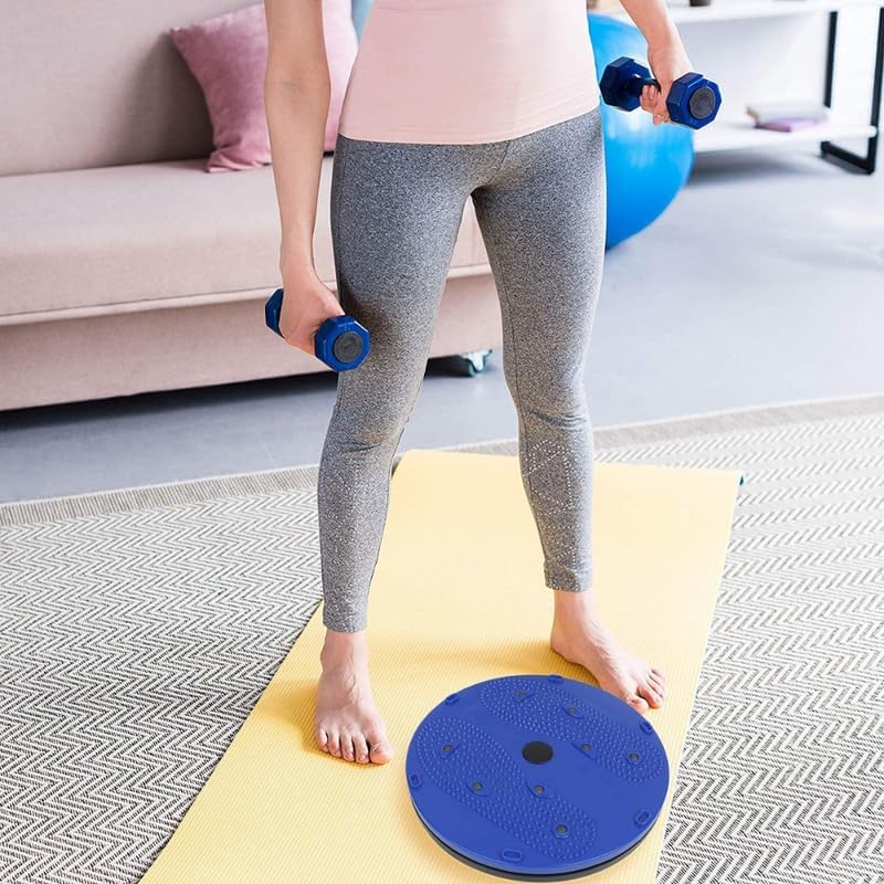 Drumstone 15 Years Warranty Portable Tummy Twister - Plastic Acupressure Disk For Figure Useful For Figure Tone Up & Weight Loss For Men And Women, Multicolor - Image 2