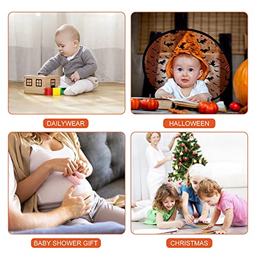 SOBOWO 9 Months Boys Pants Baby Black Pants Infant Boys Cotton Crawling Bottoms for Halloween Pack of 2 (9-12 Months, Black/Black) - Image 3